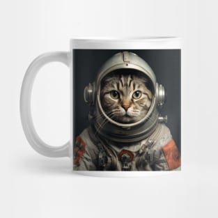 Astronaut Cat in Space - European Shorthair Mug